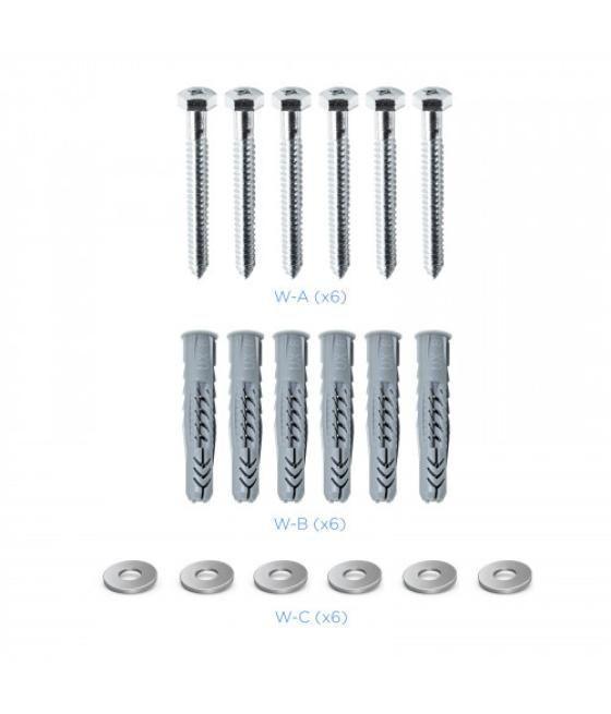 Tooq lp4390f-b soporte para tv 2,29 m (90") negro