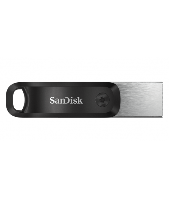Sandisk ixpand unidad flash usb 64 gb usb type-a / lightning 3.2 gen 2 (3.1 gen 2) negro, plata