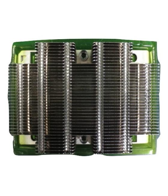 DELL 412-AAMF sistema de refrigeración para ordenador Procesador Disipador térmico/Radiador Negro, Verde, Plata