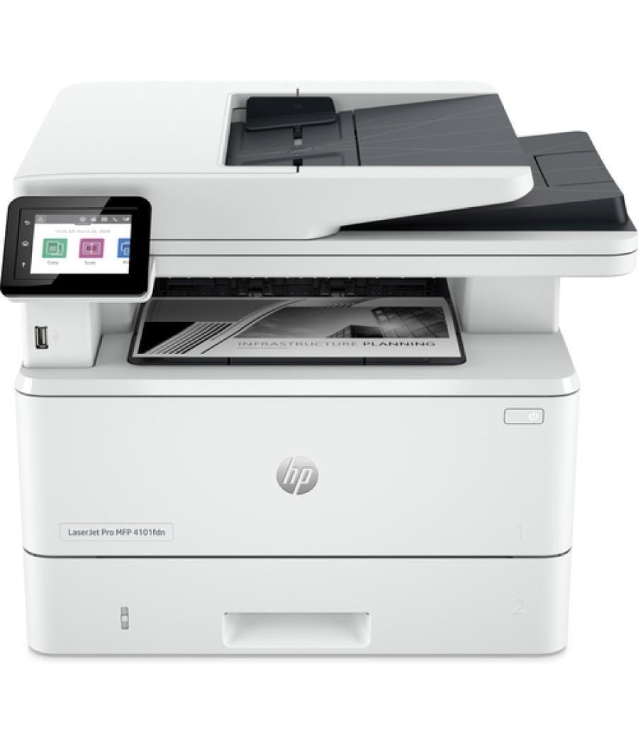 HP LaserJet Pro Impresora multifunción 4102fdn, Blanco y negro, Impresora para Pequeñas y medianas empresas, Imprima, copie, esc