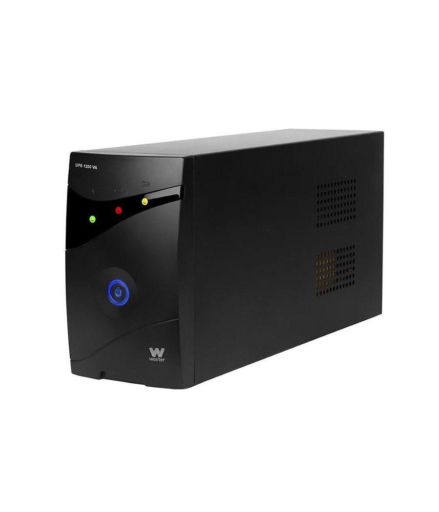 SAI Línea Interactiva Woxter UPS 1200 VA/ 1200VA-720W/ 3 Salidas/ Formato Torre - Imagen 1