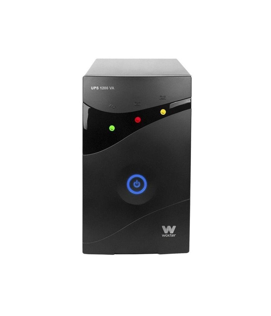 SAI Línea Interactiva Woxter UPS 1200 VA/ 1200VA-720W/ 3 Salidas/ Formato Torre - Imagen 3