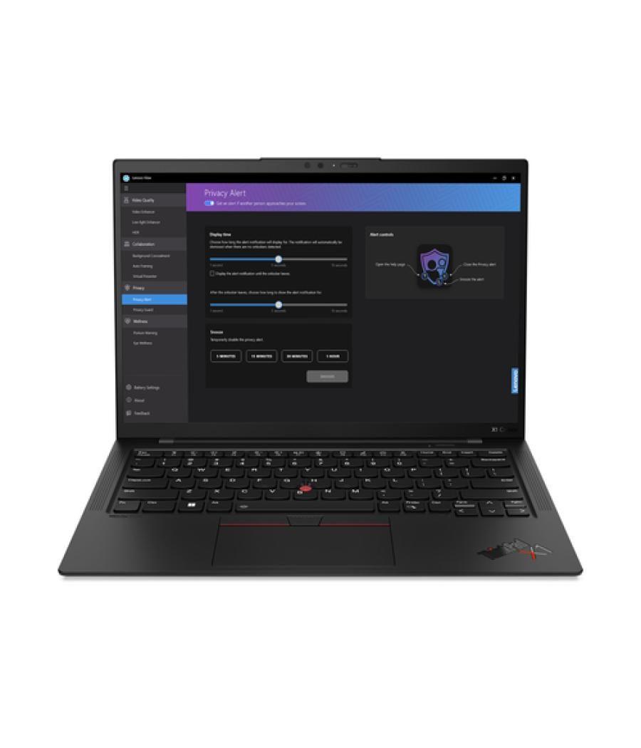 Lenovo ThinkPad X1 Carbon Portátil 35,6 cm (14") WUXGA Intel® Core™ i7 i7-1355U 16 GB LPDDR5-SDRAM 512 GB SSD Wi-Fi 6E (802.11ax