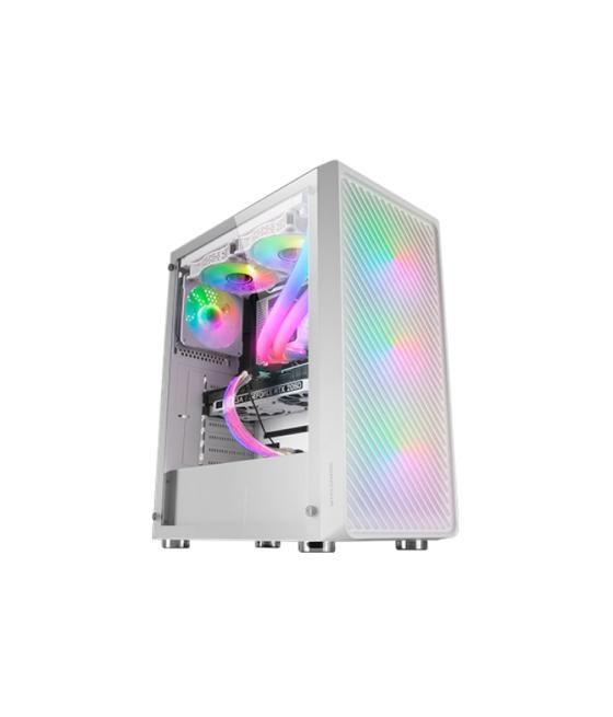 Caja semitorre atx mc-f argb blanco mars gaming