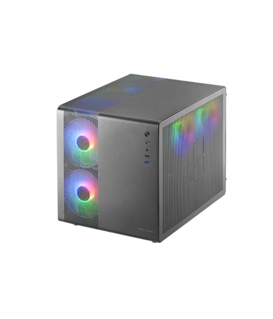 Caja minitorre microatx mc400 negro mars gaming