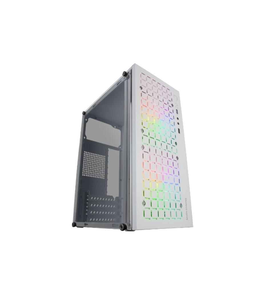 Caja minitorre microatx mccore blanco mars gaming