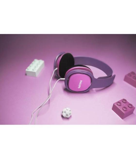 Auriculares philips shk2000/ jack 3.5/ rosas