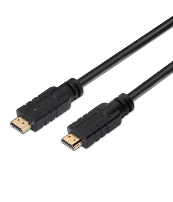 Cable hdmi 1.4 aisens a119-0106/ hdmi macho - hdmi macho/ hasta 10w/ 720mbps/ 30m/ negro