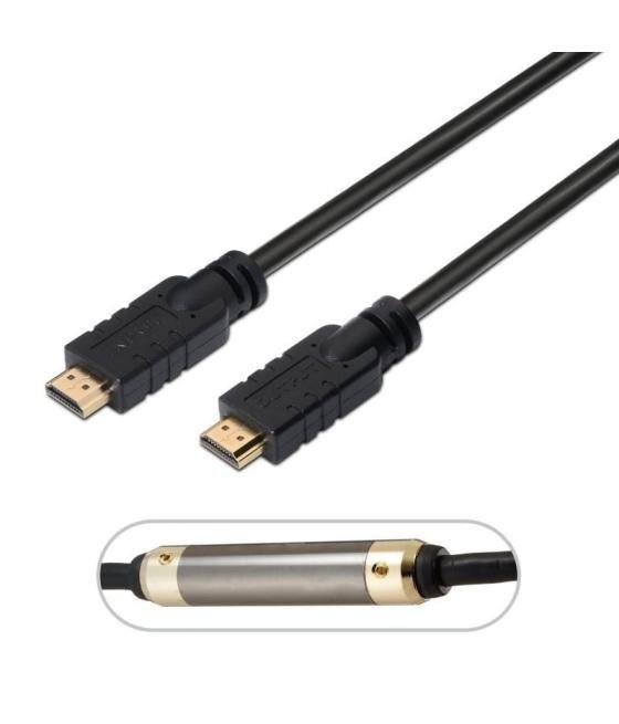 Cable hdmi 1.4 aisens a119-0106/ hdmi macho - hdmi macho/ hasta 10w/ 720mbps/ 30m/ negro