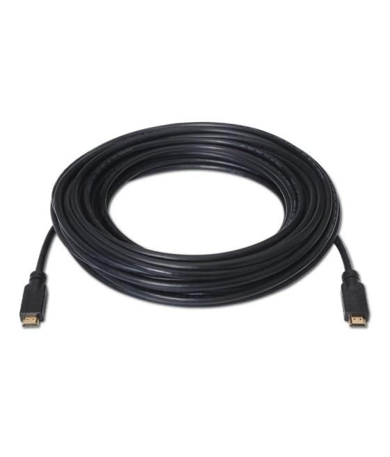 Cable hdmi 2.0 4k aisens a120-0373/ hdmi macho - hdmi macho/ hasta 10w/ 2250mbps/ 15m/ negro