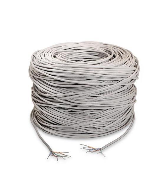 Bobina de cable rj45 utp aisens a133-0208 cat.5e/ 100m/ gris