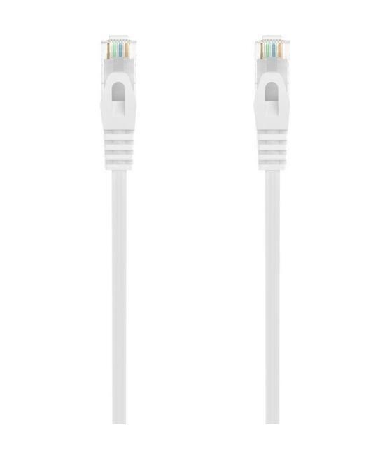 Cable de red rj45 awg24 utp aisens a145-0594 cat.6a/ lszh/ 1m/ blanco