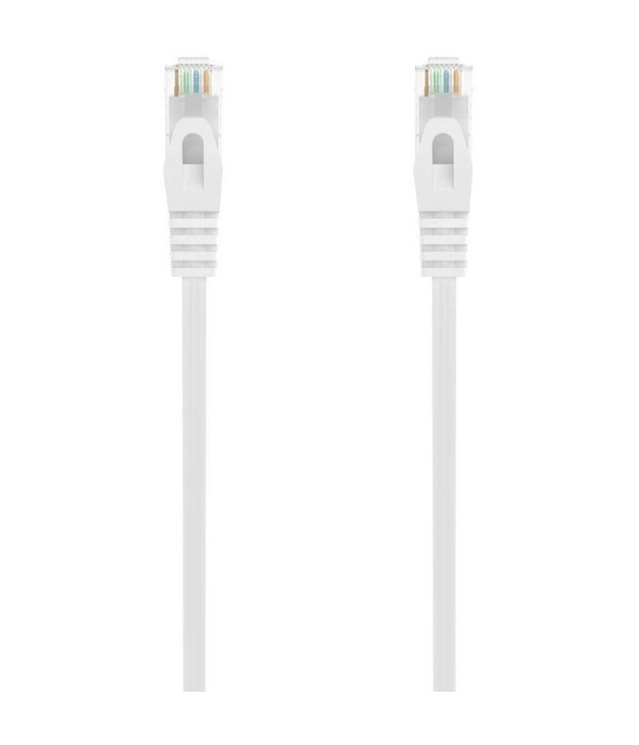 Cable de red rj45 awg24 utp aisens a145-0594 cat.6a/ lszh/ 1m/ blanco