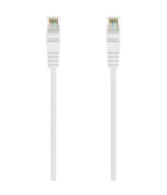 Cable de red rj45 awg24 utp aisens a145-0594 cat.6a/ lszh/ 1m/ blanco