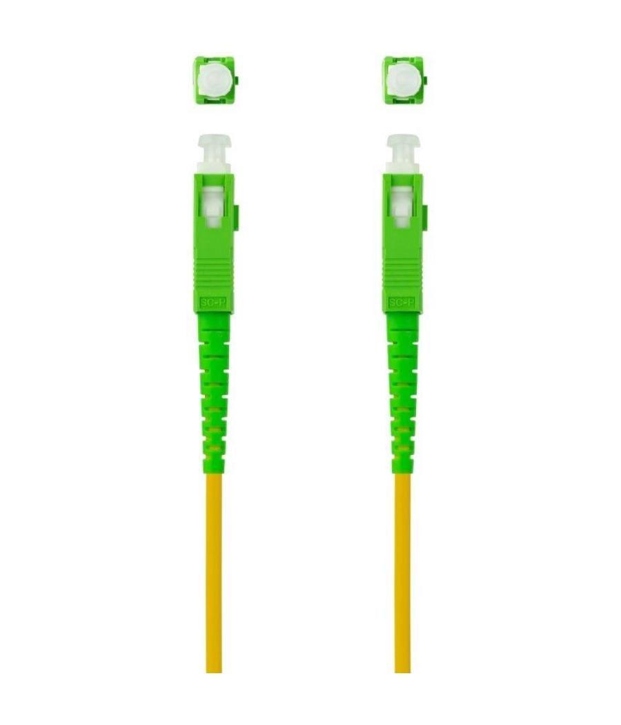 Cable de fibra óptica g657a2 nanocable 10.20.0002/ lszh/ 2m/ amarillo