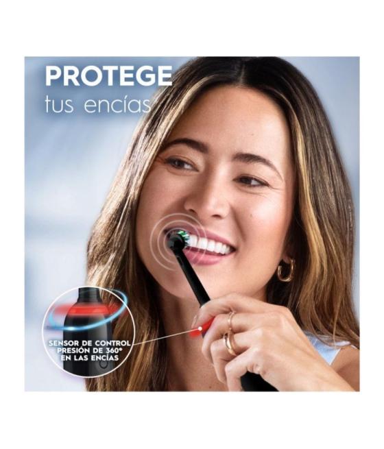 Cepillo dental braun oral-b pro 3/ incluye 4 cabezales/ negro