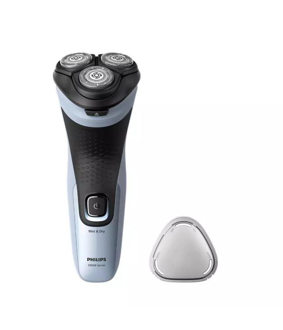 Afeitadora philips shaver series 3000x x3003/00/ con batería/ 2 accesorios