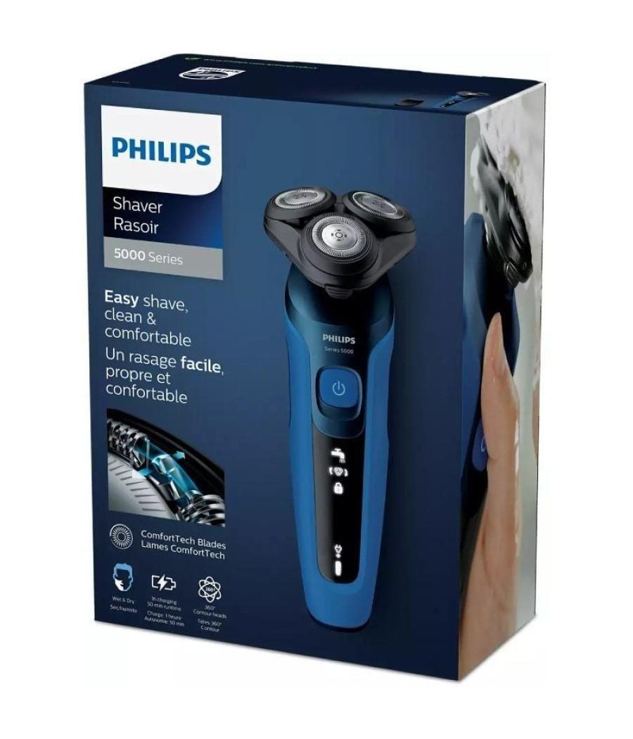 Afeitadora philips shaver series 5000 s5466/17/ con batería / 2 accesorios