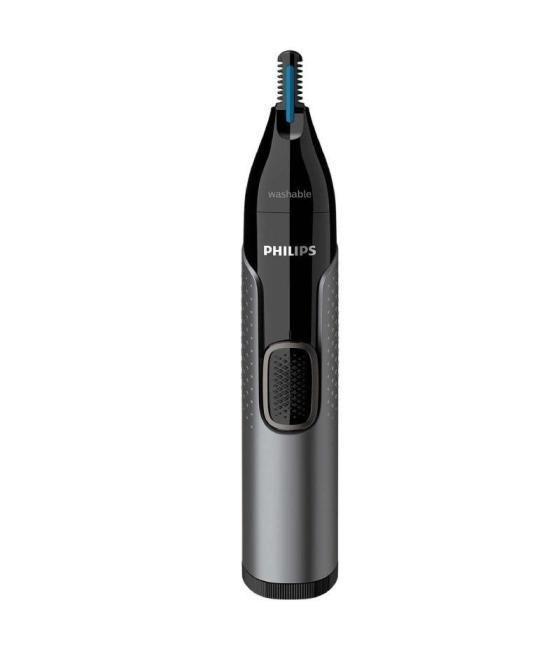 Perfilador philips nose trimmer 3650 serie 3000/ a pilas/ 3 accesorios