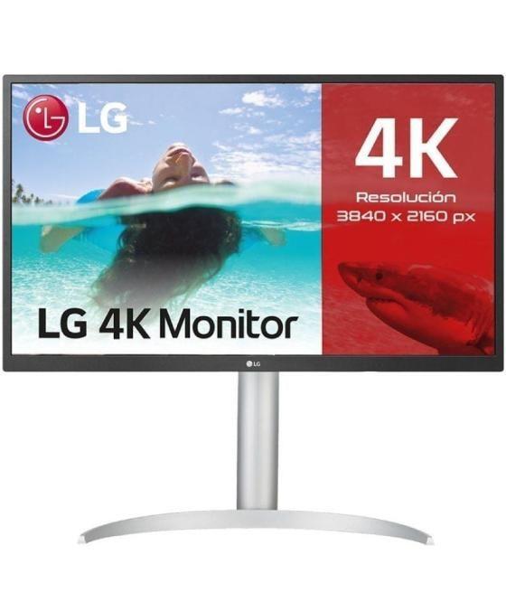 Monitor profesional lg 27up550p-w 27'/ 4k/ blanco