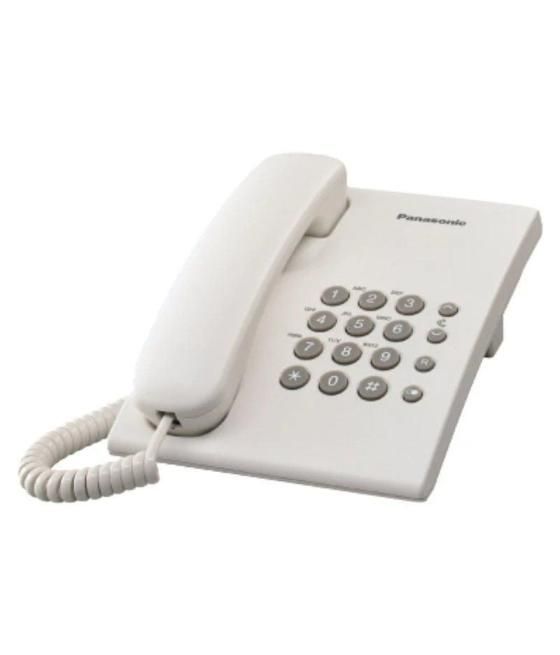 Teléfono sobremesa panasonic kx-ts500exw/ blanco