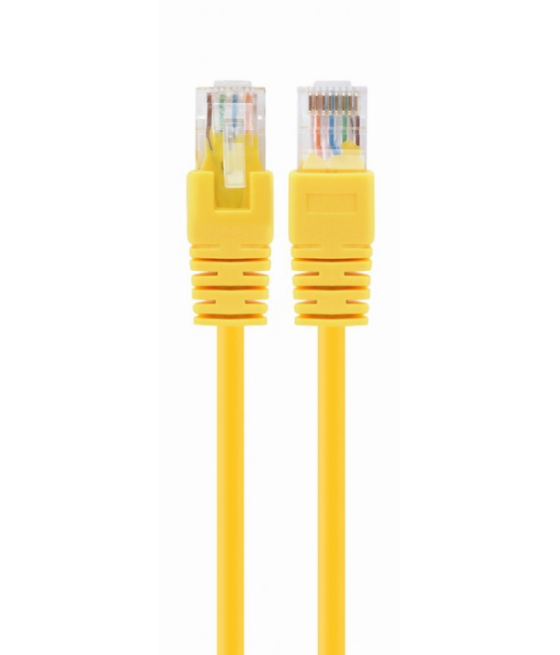 Cable red gembird utp cat6 0,25m amarillo