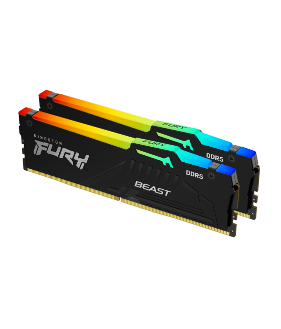 Ddr5 kingston 2x8gb 5200 fury beast rgb