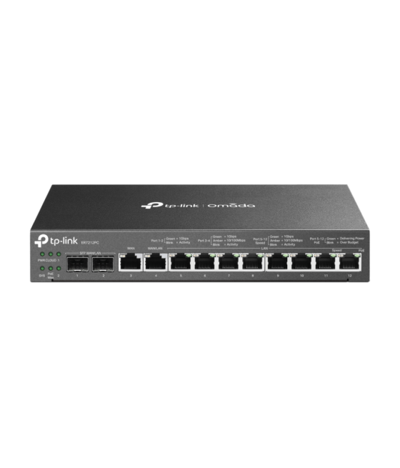 Router switch controller omada er7212pc vpn poe+