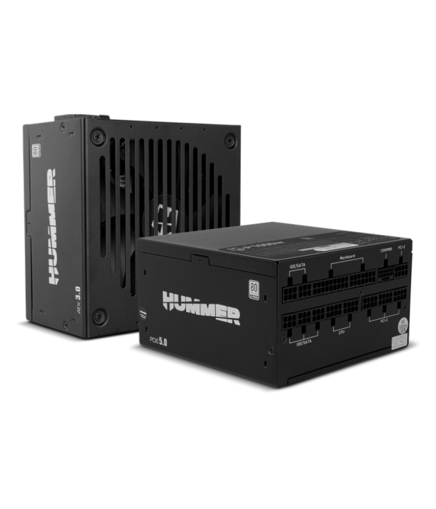 Nox hummer p1000w fuente pcie 5.0 atx 3.0 platinum