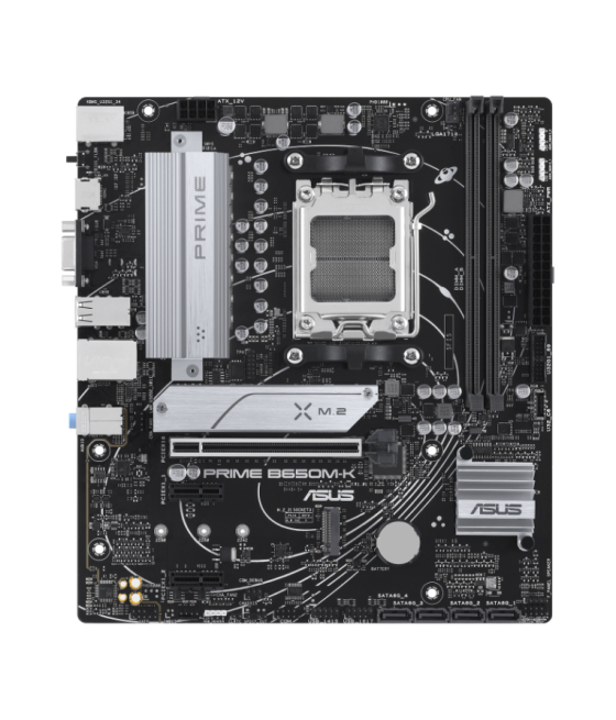 Placa base asus prime b650m-k am5 matx 2xddr5