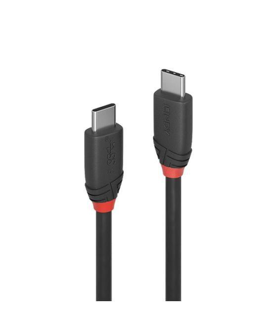 Lindy 36905 cable USB 0,5 m USB 3.2 Gen 1 (3.1 Gen 1) USB C Negro