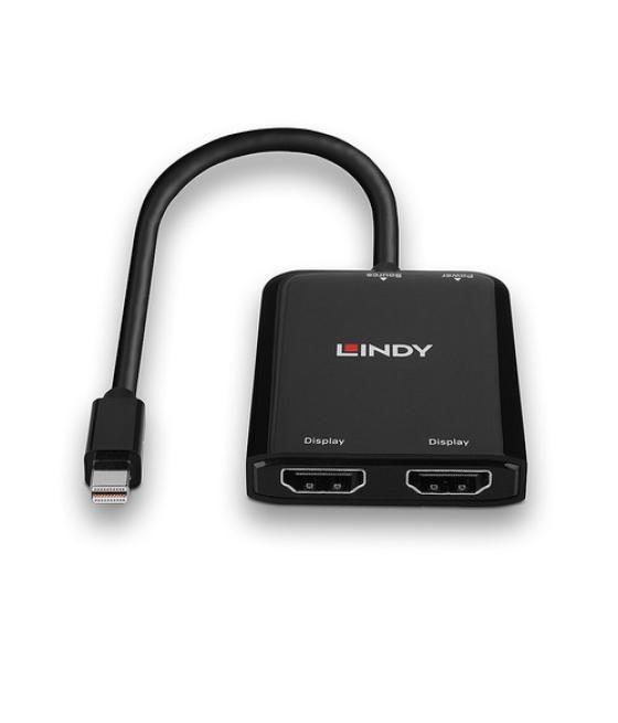 Lindy 38432 hub de interfaz Mini DisplayPort 21600 Mbit/s Negro