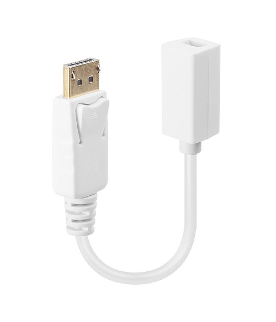 Lindy 41060 adaptador de cable de vídeo 0,15 m DisplayPort Mini DisplayPort Blanco