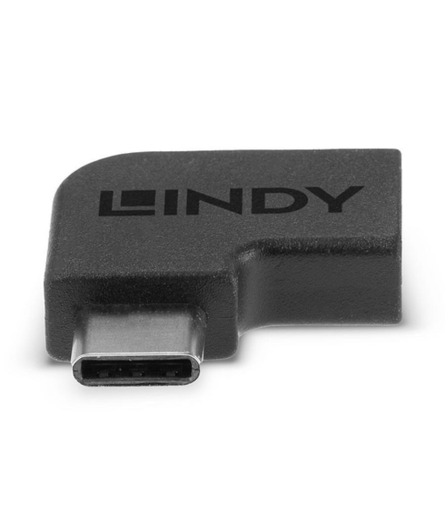 Lindy 41894 cambiador de género para cable USB 3.2 Type C Negro