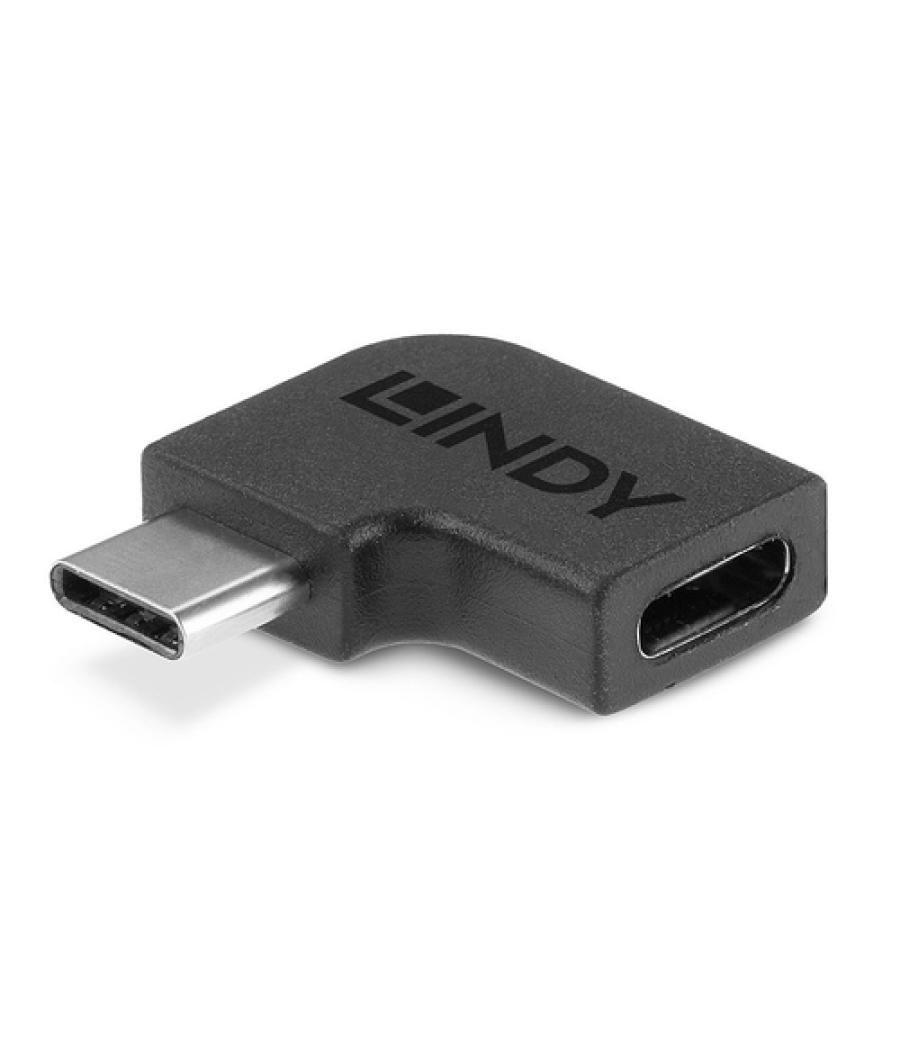 Lindy 41894 cambiador de género para cable USB 3.2 Type C Negro