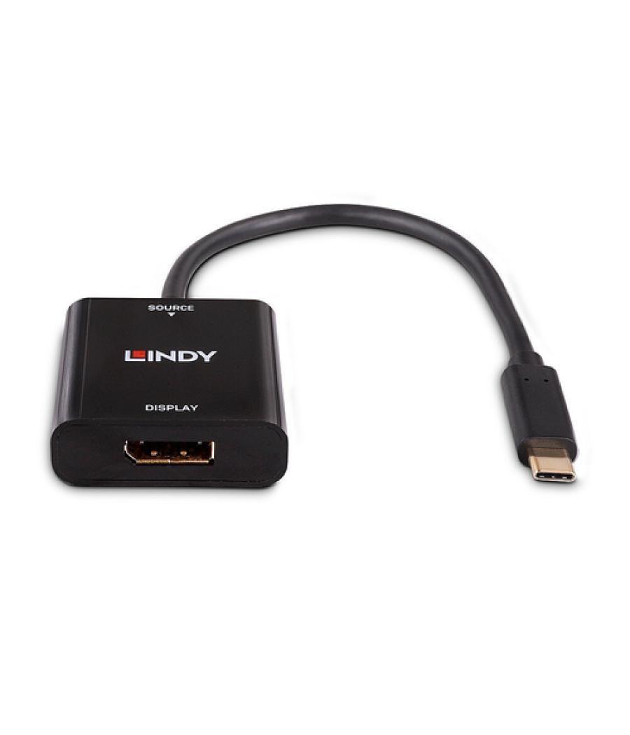 Lindy 43269 Adaptador gráfico USB 3840 x 2160 Pixeles Negro