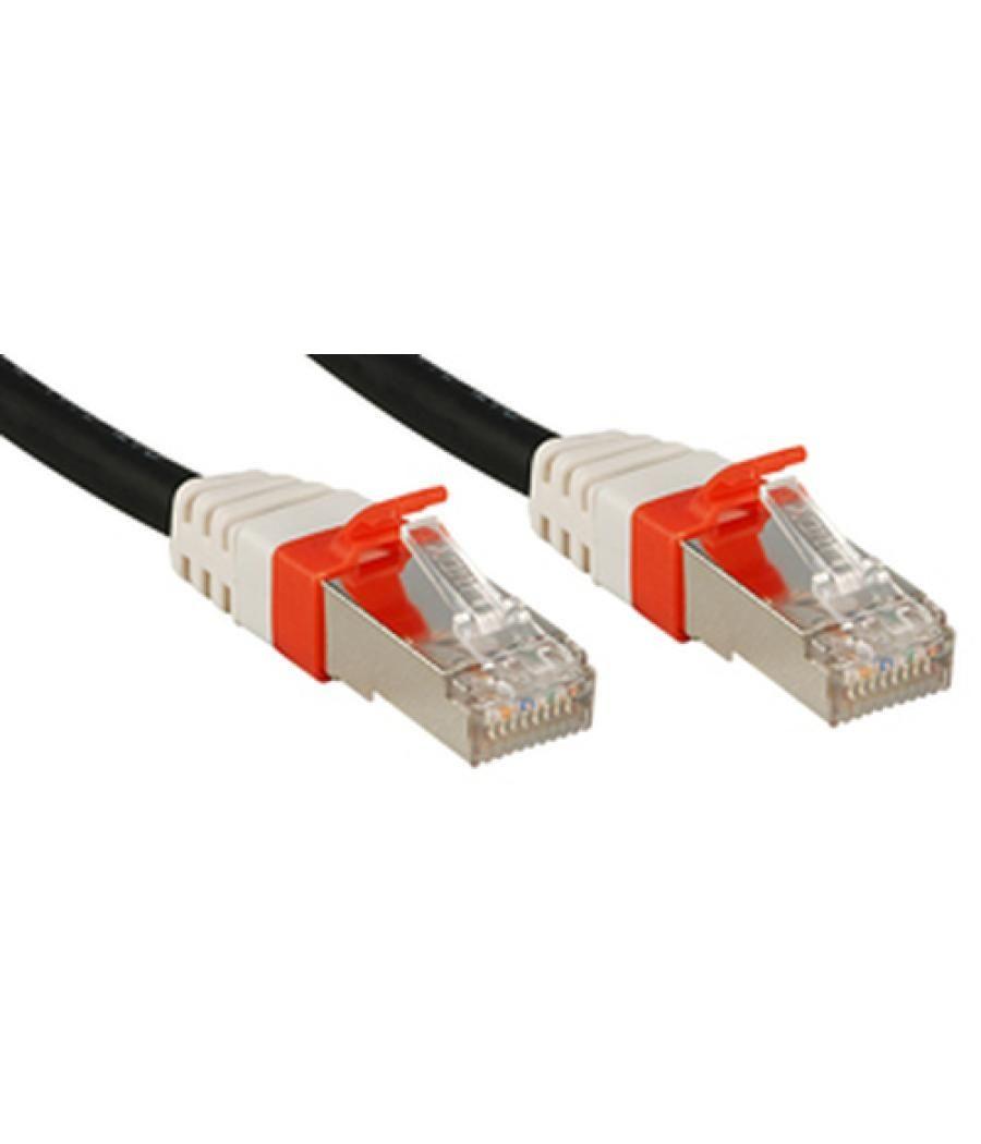 Lindy Cat.6 (A) SSTP / S/FTP PIMF Premium 0.5m cable de red Negro 0,5 m