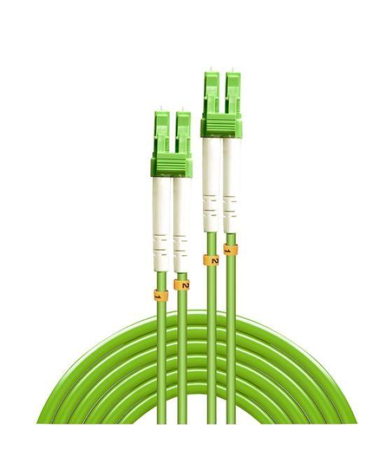 Lindy 46311 cable de fibra optica 2 m LC OM5 Verde