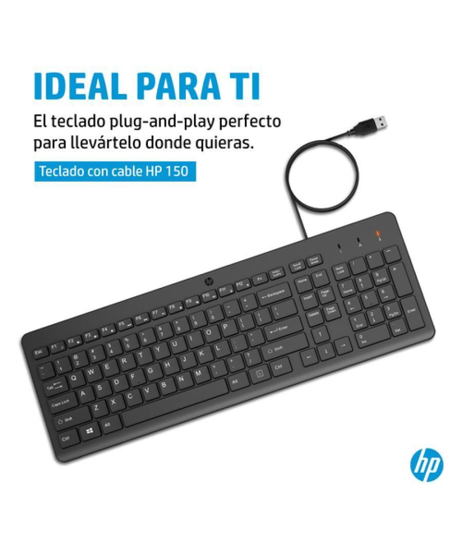 HP Teclado con cable 150