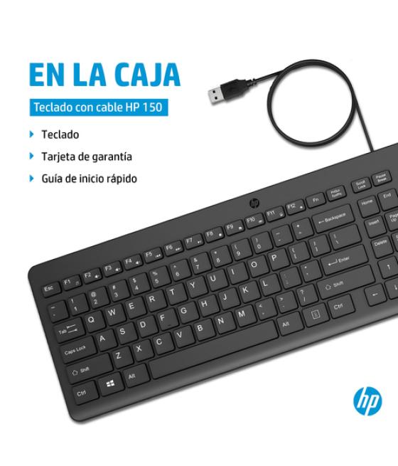 HP Teclado con cable 150