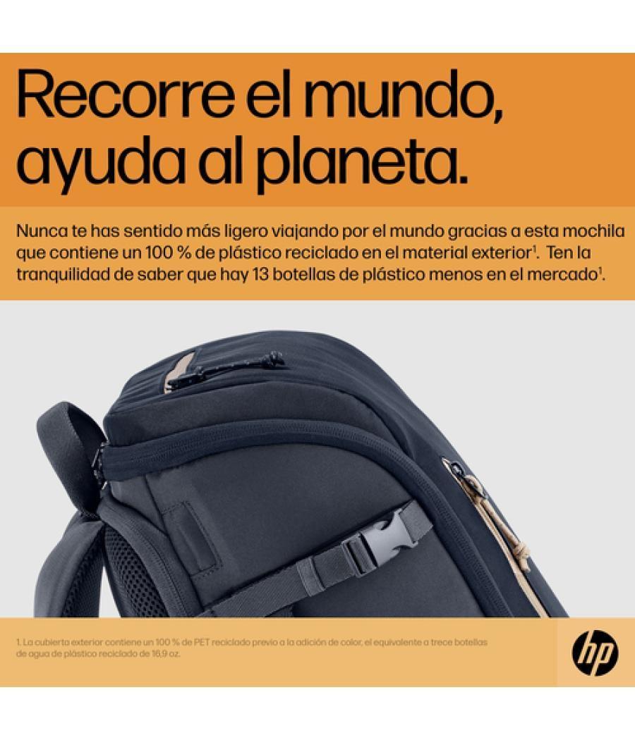 HP Mochila para portátil Travel de 15,6 pulgadas y 25 litros azul
