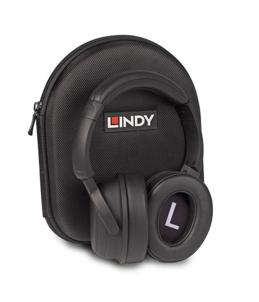 Lindy LH500XW+ Auriculares Inalámbrico y alámbrico Diadema Llamadas/Música USB Tipo C Bluetooth Negro