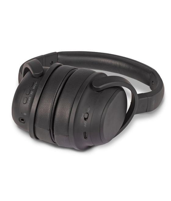 Lindy LH500XW+ Auriculares Inalámbrico y alámbrico Diadema Llamadas/Música USB Tipo C Bluetooth Negro