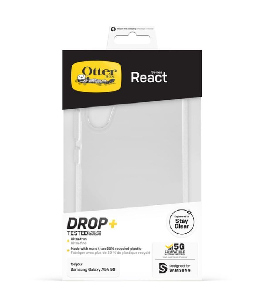 OtterBox Funda para Galaxy A54 5G React,resistente a golpes y caídas,Ultra-fina, Protectora,Testada con los estándares Militares