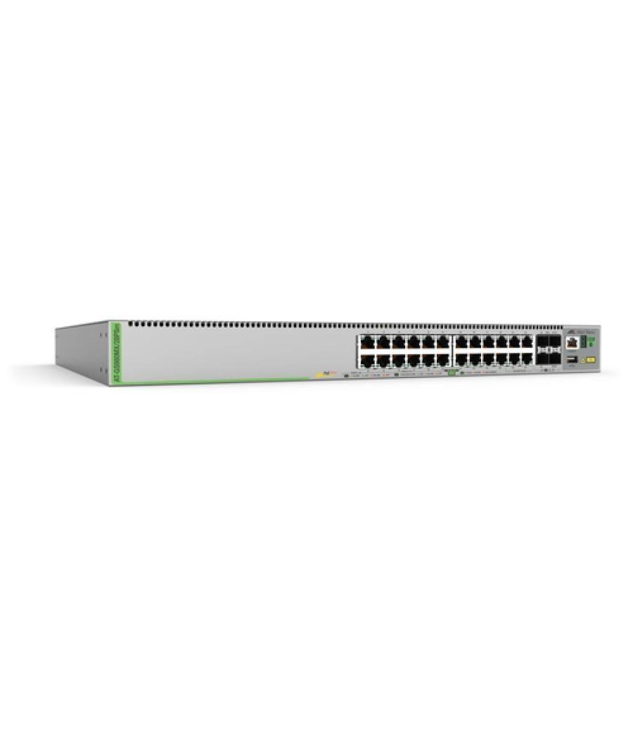 Allied Telesis AT-GS980MX/28PSM-50 switch Gestionado L3 Gigabit Ethernet (10/100/1000) Energía sobre Ethernet (PoE) 1U Gris