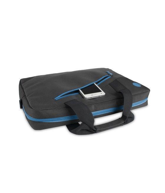 NGS Ginger Blue maletines para portátil 39,6 cm (15.6") Maletín Marina, Turquesa - Imagen 3