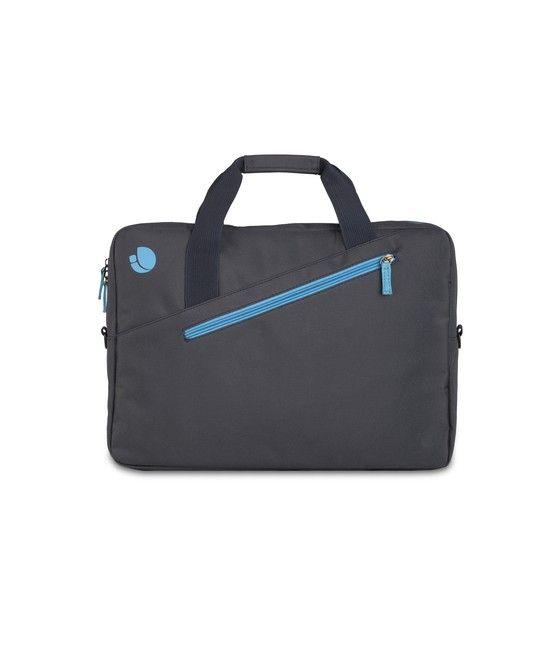 NGS Ginger Blue maletines para portátil 39,6 cm (15.6") Maletín Marina, Turquesa - Imagen 4