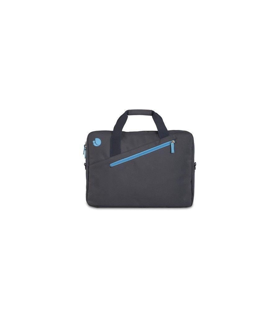 NGS Ginger Blue maletines para portátil 39,6 cm (15.6") Maletín Marina, Turquesa - Imagen 4