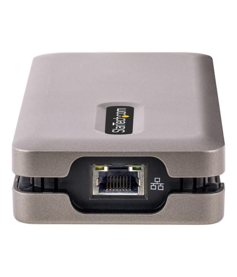 StarTech.com Adaptador Multipuertos USB-C - HDMI 2.0b 4K 60Hz - HDR - Hub USB 3.2 Gen 2 10Gbps (2xUSB-C, 1xUSB-A) - PD de 100W c