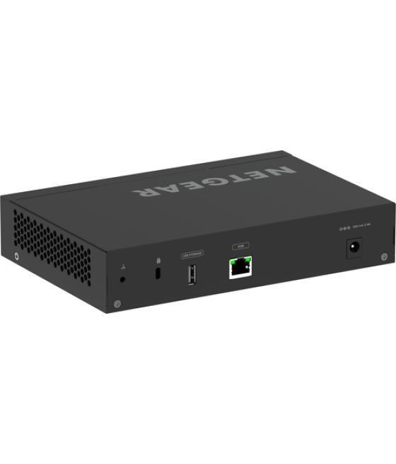 NETGEAR GSM4210PD-100EUS switch Gestionado L2/L3 Gigabit Ethernet (10/100/1000) Energía sobre Ethernet (PoE) Negro